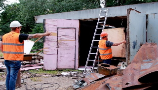 Демонтаж гаражей в Железногорске, цена от 1733 руб. – услуги под ключ от 2Землекопа-Жлр