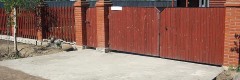Устройство въезда в Железногорске